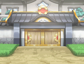 Background image used for events in aurora, depicting the front gate of the aurora castle